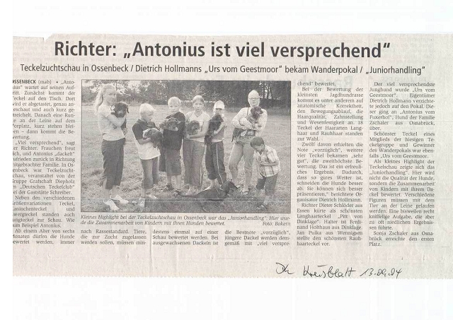 Zeitungsartikel